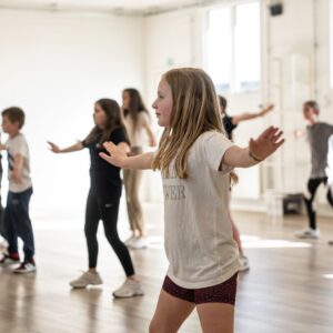 Dansundervisning på Spjæt Dansestudio